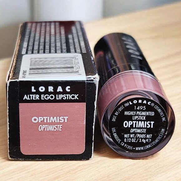 Lorac Alter Ego Lipstick in Optimist NIB - Picture 2 of 2